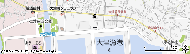 大津港水産加工業協同組合周辺の地図