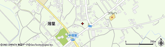 栃木県大田原市薄葉1842周辺の地図