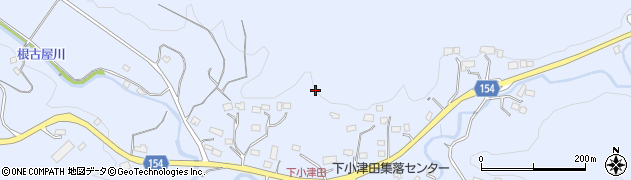 茨城県北茨城市華川町（下小津田）周辺の地図