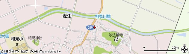 石川県宝達志水町（羽咋郡）麦生（ホ）周辺の地図