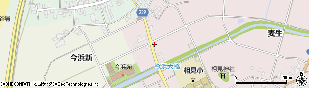 石川県宝達志水町（羽咋郡）麦生（西）周辺の地図