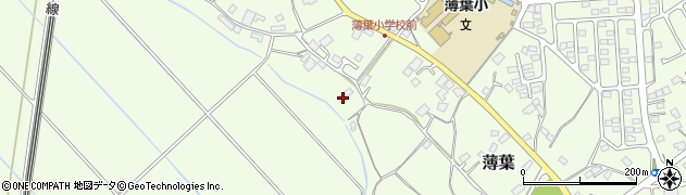 栃木県大田原市薄葉1279周辺の地図