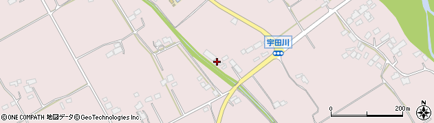 栃木県大田原市宇田川838周辺の地図