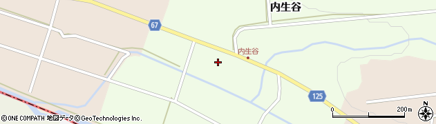 富山県黒部市内生谷877周辺の地図