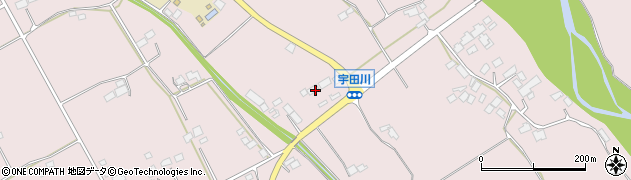 栃木県大田原市宇田川614周辺の地図