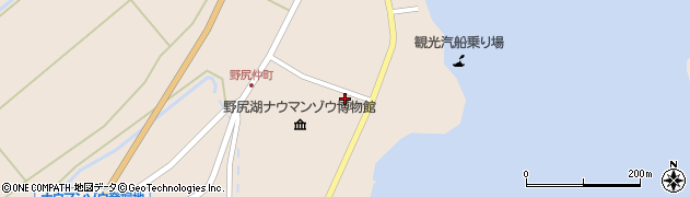 野尻湖郵便局周辺の地図