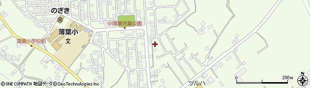 栃木県大田原市薄葉1890周辺の地図