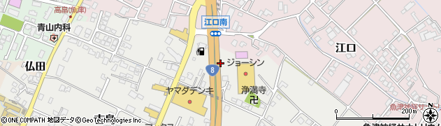 セブンイレブン魚津江口店周辺の地図