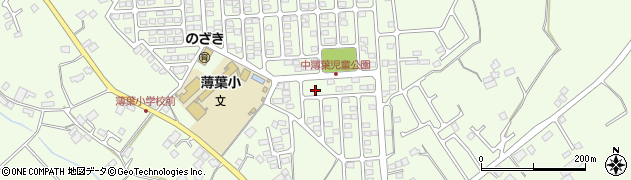 栃木県大田原市薄葉1958-9周辺の地図