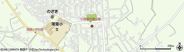栃木県大田原市薄葉1958-6周辺の地図
