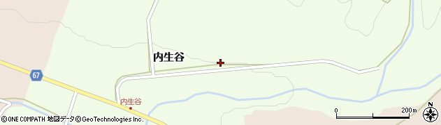 富山県黒部市内生谷1022周辺の地図