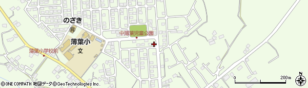 栃木県大田原市薄葉1958-2周辺の地図