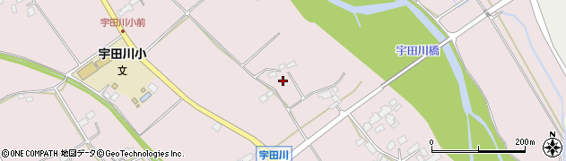 栃木県大田原市宇田川647周辺の地図
