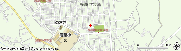栃木県大田原市薄葉1923-6周辺の地図
