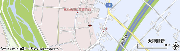 富山県魚津市東尾崎周辺の地図