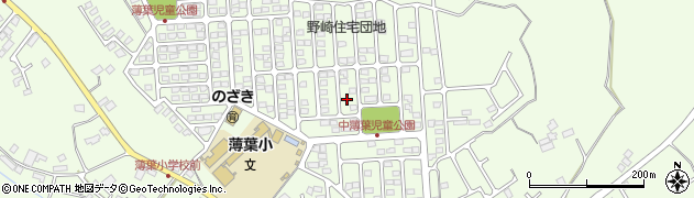栃木県大田原市薄葉1923-7周辺の地図