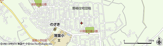栃木県大田原市薄葉1923周辺の地図