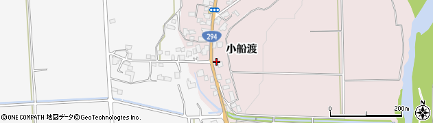 栃木県大田原市小船渡67周辺の地図