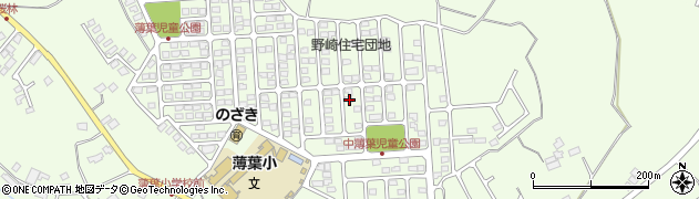栃木県大田原市薄葉1923-9周辺の地図