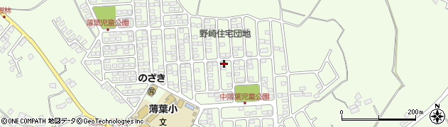 栃木県大田原市薄葉1923-10周辺の地図