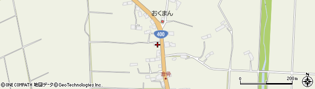 栃木県大田原市倉骨419周辺の地図
