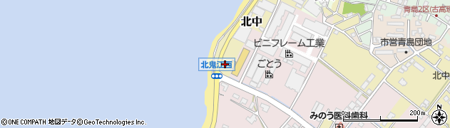富山県魚津市北中424周辺の地図
