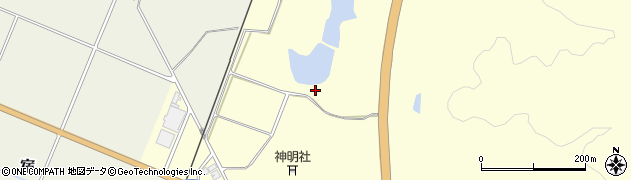 石川県宝達志水町（羽咋郡）竹生野周辺の地図