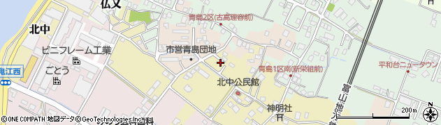 富山県魚津市北中855周辺の地図