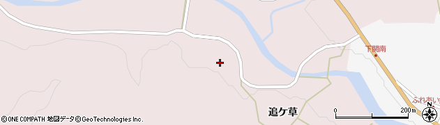 福島県東白川郡矢祭町下関河内椚平周辺の地図