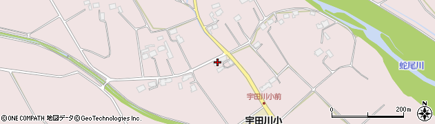 栃木県大田原市宇田川931周辺の地図