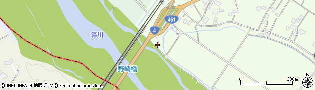 栃木県大田原市薄葉1086周辺の地図