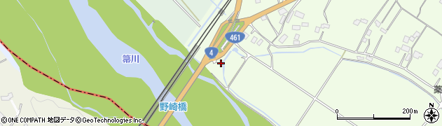 栃木県大田原市薄葉1087-3周辺の地図