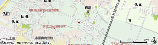 富山県魚津市青島377周辺の地図