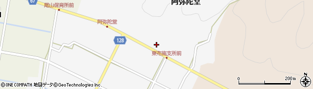 富山県黒部市阿弥陀堂31周辺の地図