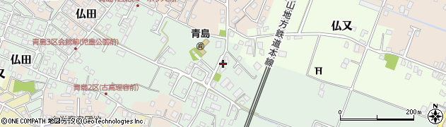 富山県魚津市青島195周辺の地図