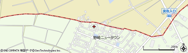 栃木県大田原市実取806周辺の地図