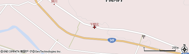 下関北周辺の地図