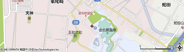 金太郎温泉無料駐車場周辺の地図