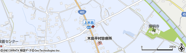 上木島郵便局 ＡＴＭ周辺の地図