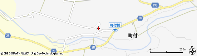 茨城県久慈郡大子町町付1163周辺の地図
