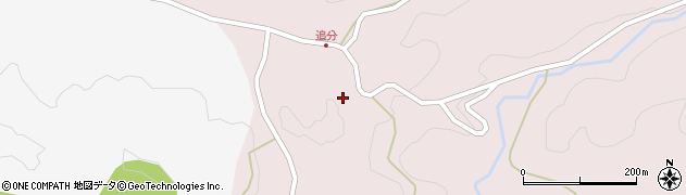 福島県矢祭町（東白川郡）下関河内（追分東山）周辺の地図