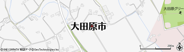 栃木県大田原市荻野目174周辺の地図
