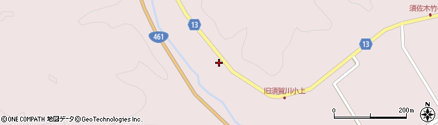 栃木県大田原市須佐木586周辺の地図