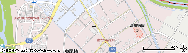 富山県魚津市東尾崎3635周辺の地図