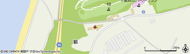 千里浜ガーデン周辺の地図