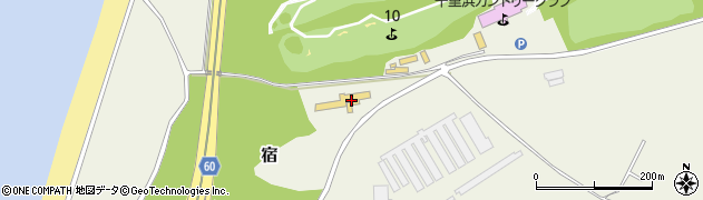 レストラン千里浜ガーデン周辺の地図