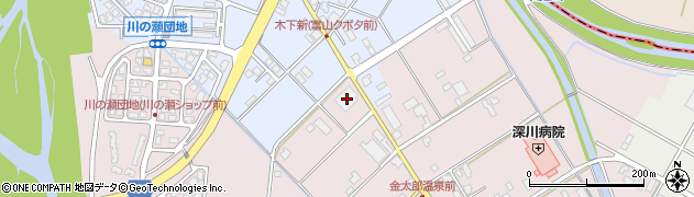 富山県魚津市東尾崎3636周辺の地図