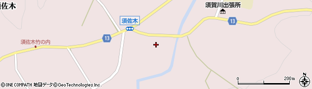 栃木県大田原市須佐木143周辺の地図
