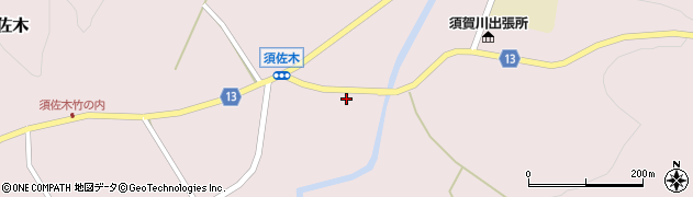 栃木県大田原市須佐木146周辺の地図