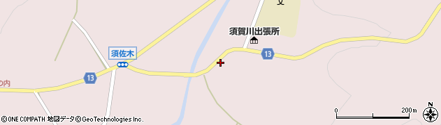 栃木県大田原市須佐木47周辺の地図